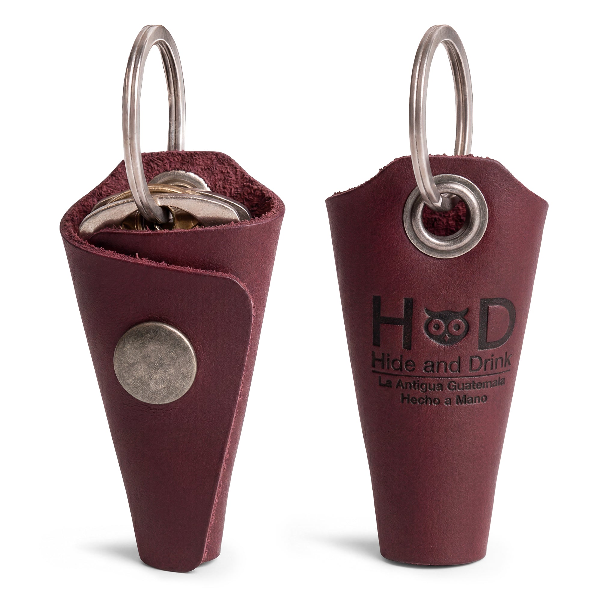 Leather Wrap Keychain