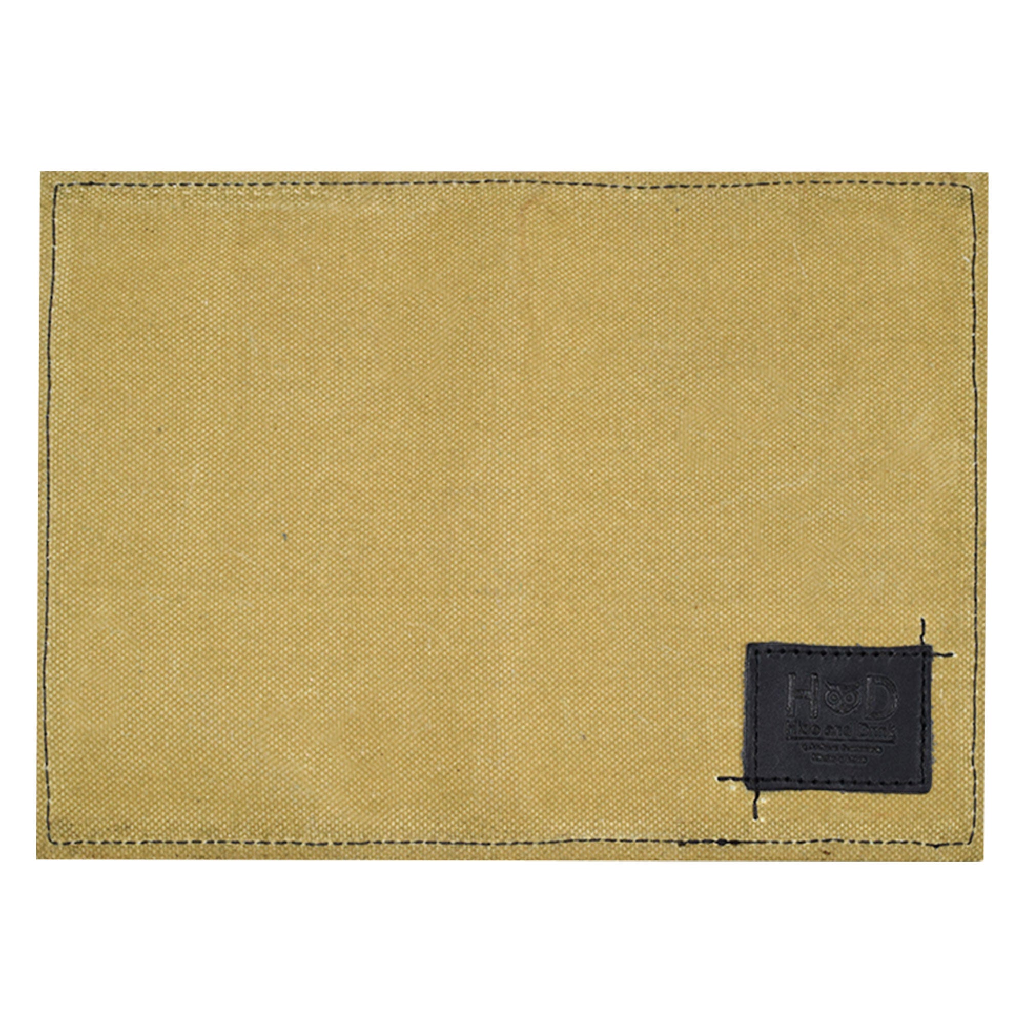 Hide & Drink Waxed Canvas Field Notes Cover presented against an artistic background, highlighting its artisan quality. This durable Wallet Case (3.5 x 5.5 in.) Journal Cover is well-suited for anyone needing a reliable note-taking solution.