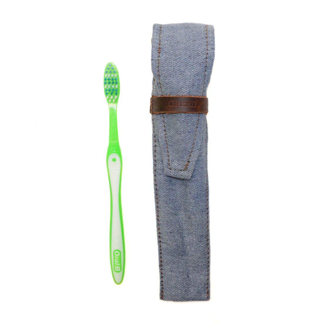 Lachua Tooth Brush Case - Stockyard X 'The Leather Store'