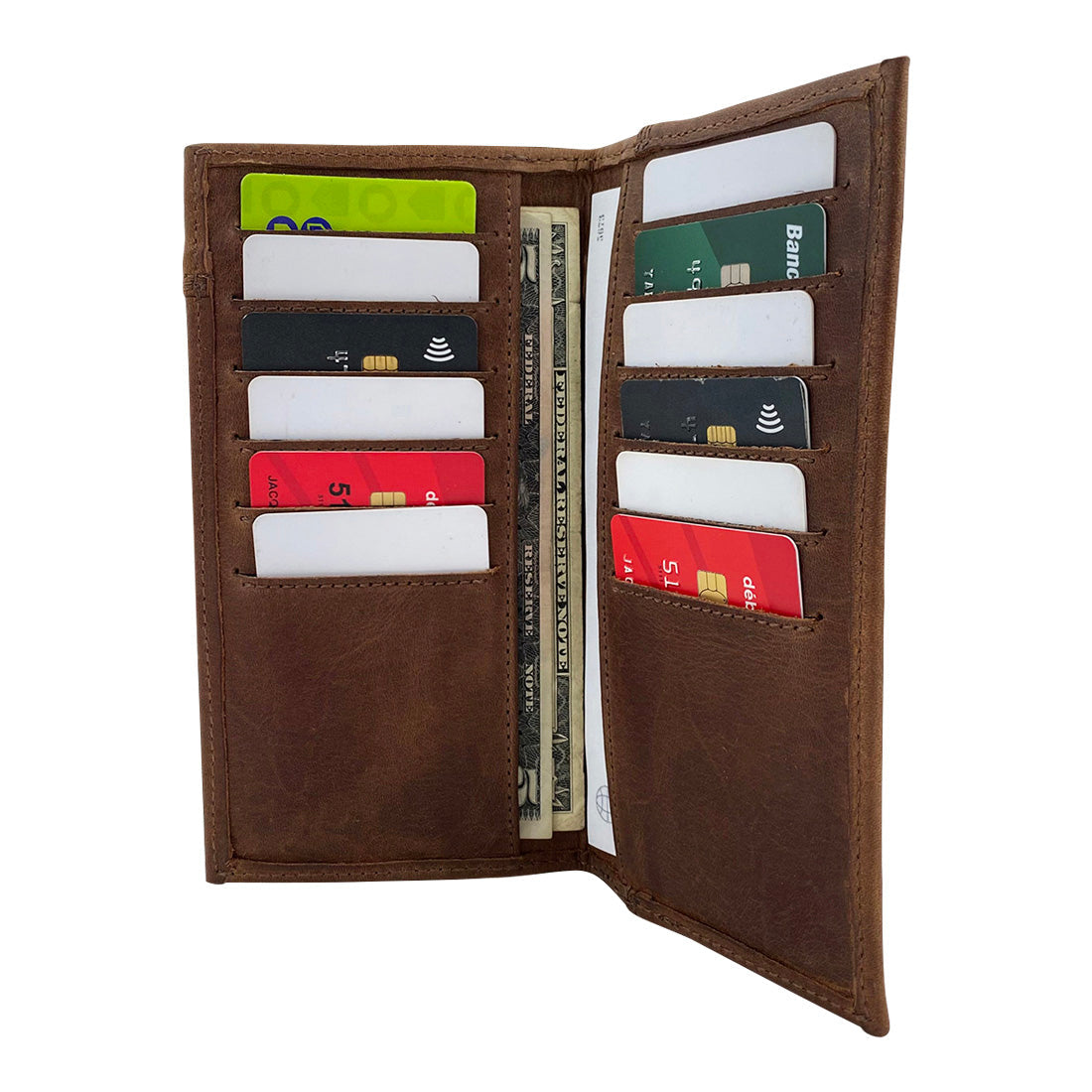 Cowboy Boot Stitch Wallet - Stockyard X 'The Leather Store'