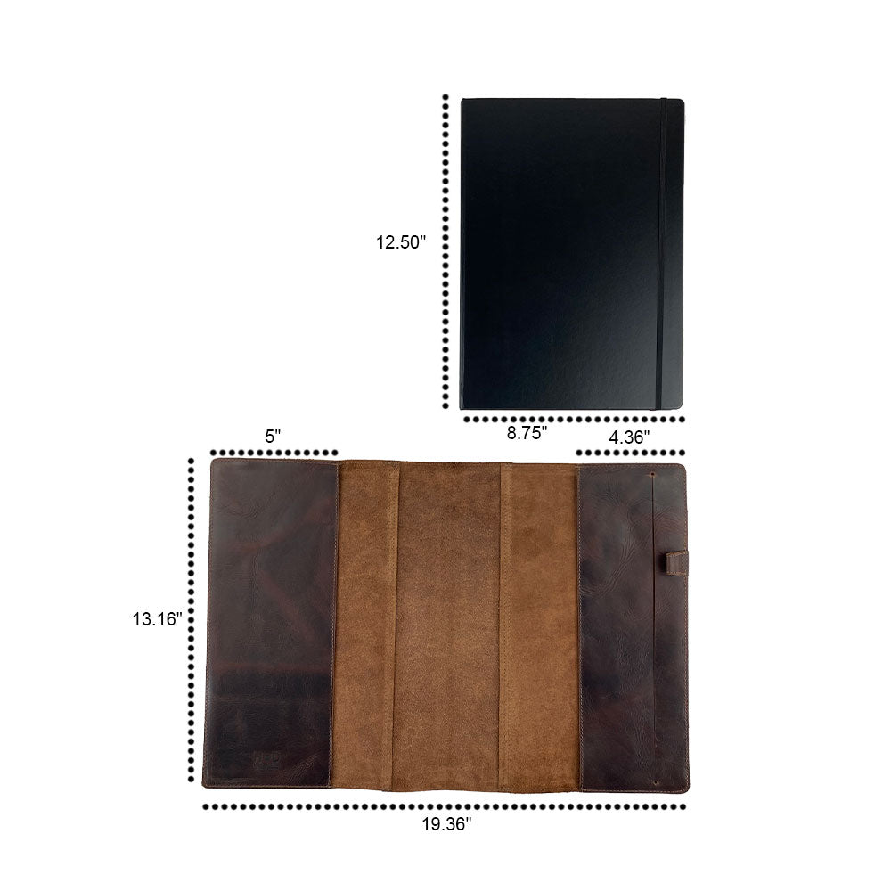Leuchtturm A4+ Notebook Hard Cover - Stockyard X 'The Leather Store'