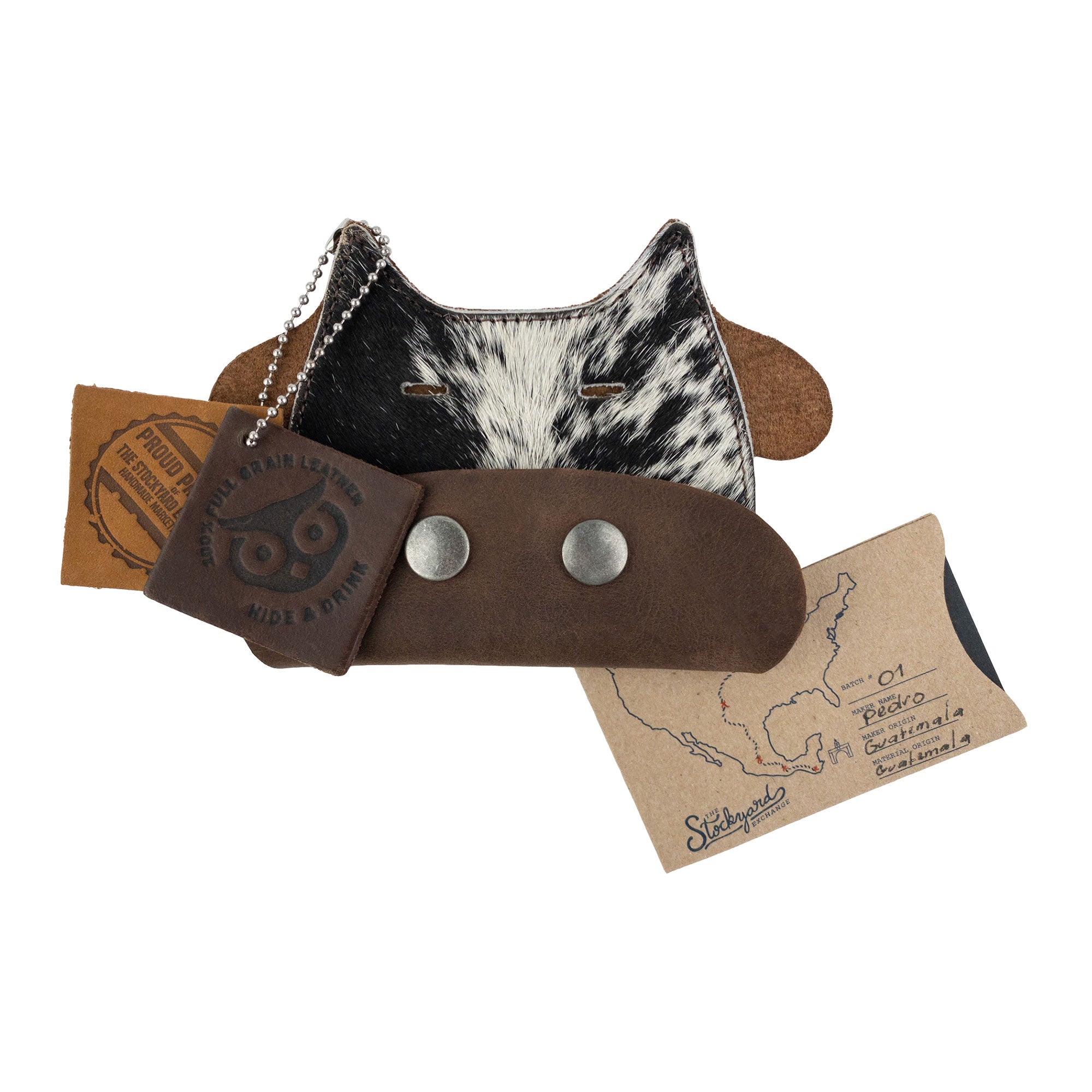 Cow Shape Wallet - Stockyard X 'The Leather Store'