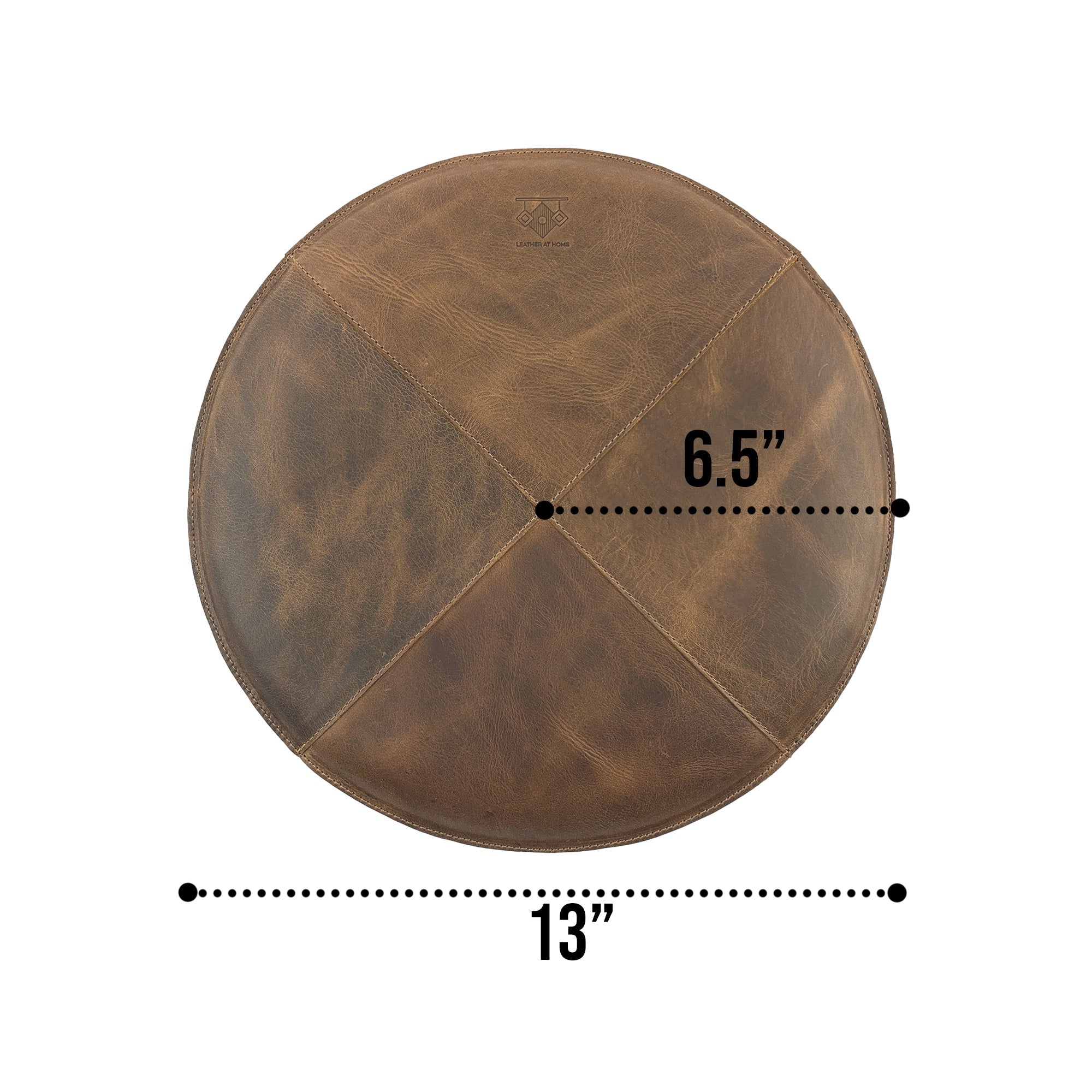 13-Inch Pillow - Stockyard X 'The Leather Store'