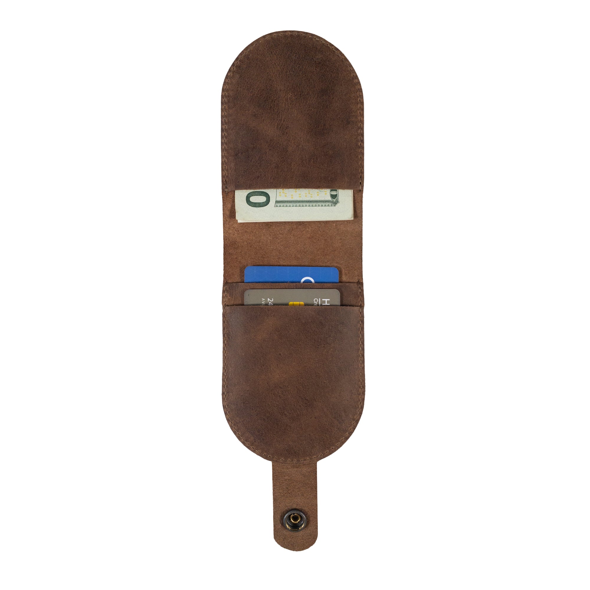 Rounded Wallet - Stockyard X 'The Leather Store'