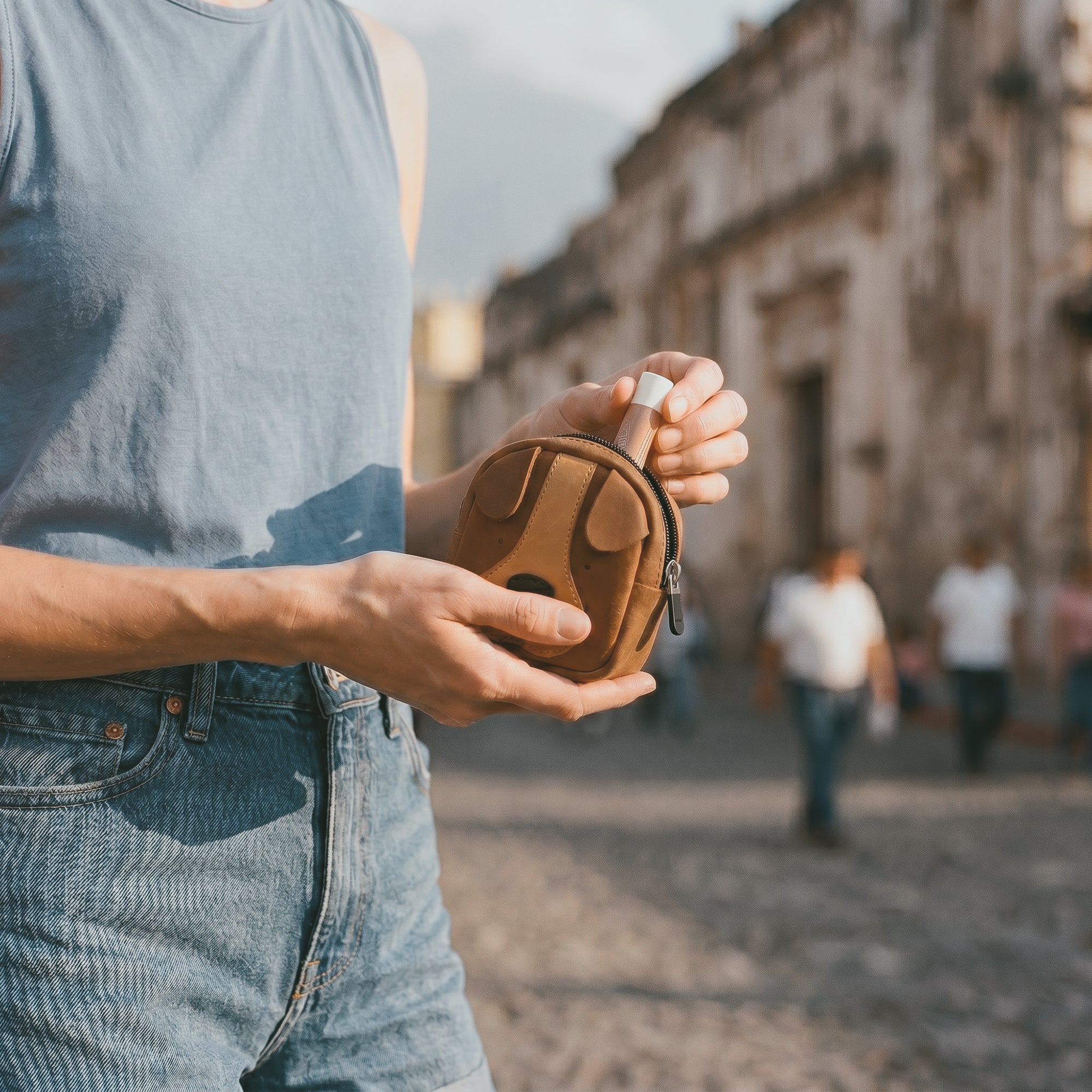 Dog Face Mini Backpack - Stockyard X 'The Leather Store'
