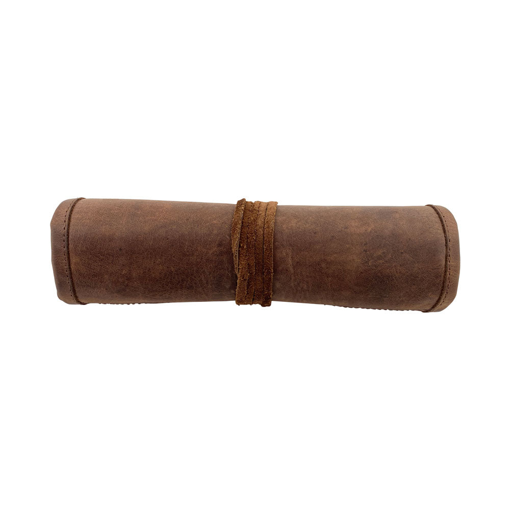 Multi Purpose Travel Organizer Roll For Cables - Stockyard X 'The Leather Store'