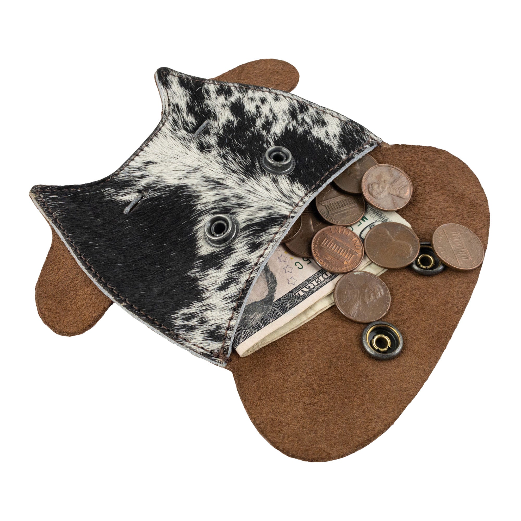 Cow Shape Wallet - Stockyard X 'The Leather Store'