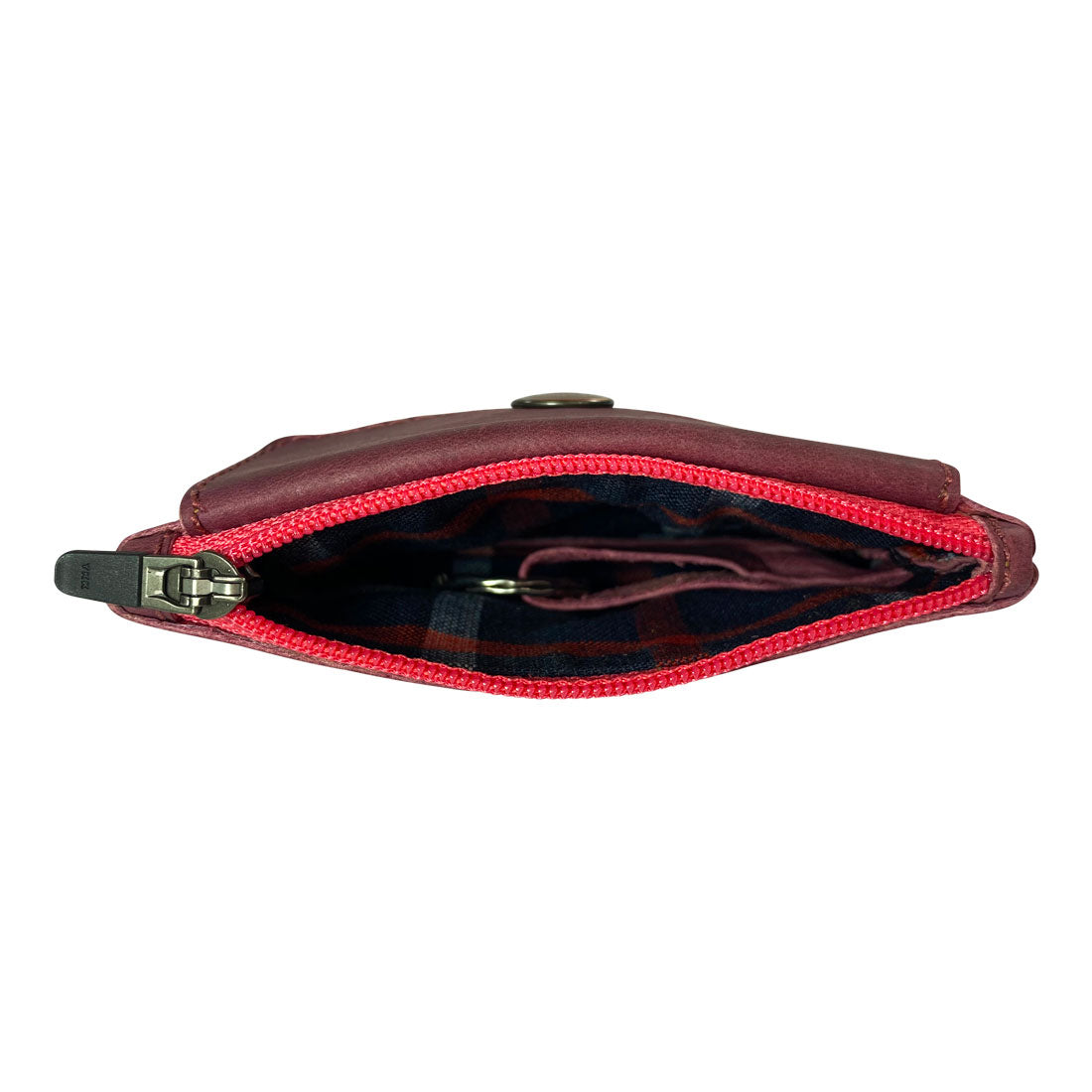 Key Holder Pouch with Zipper - Stockyard X 'The Leather Store'