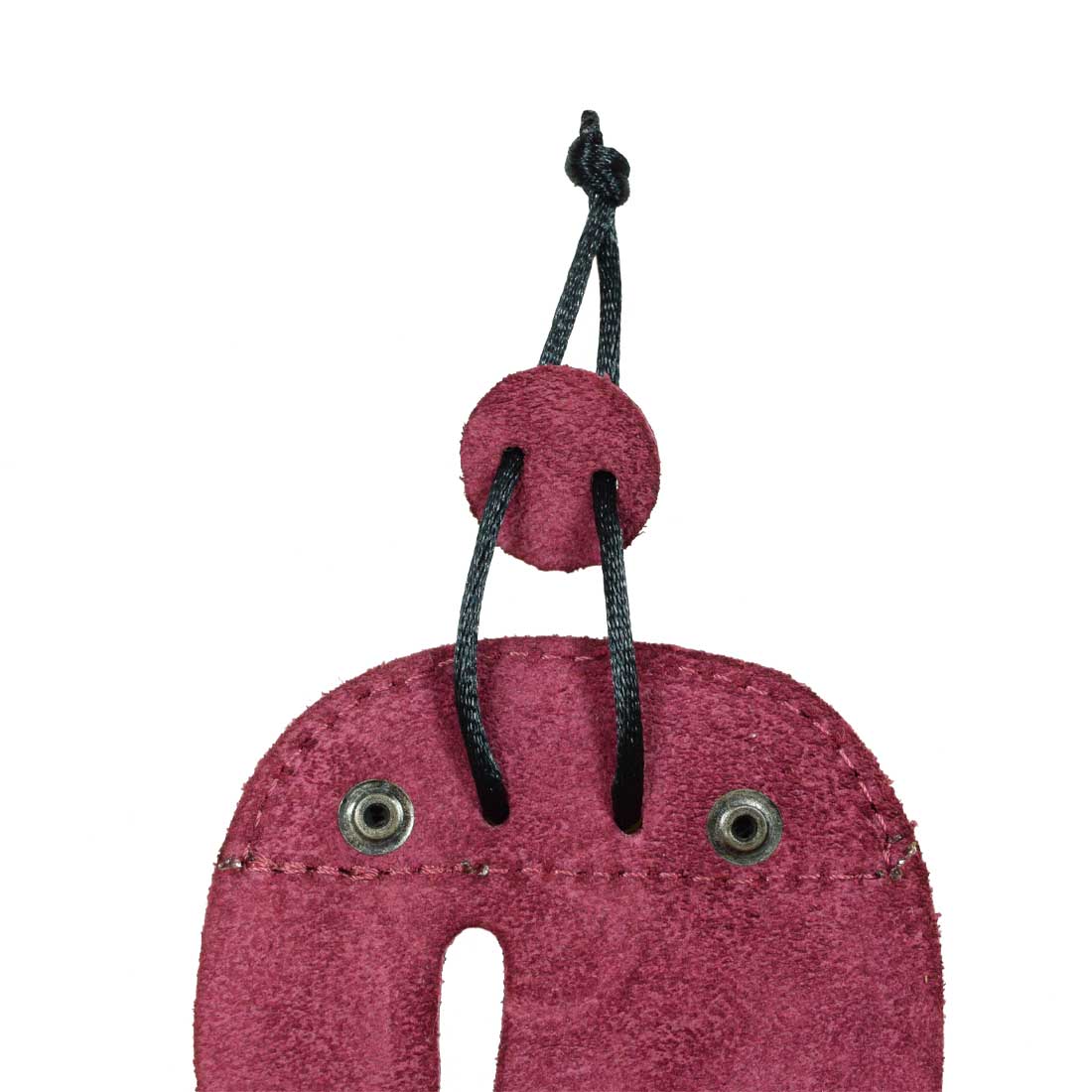 Another angle of the Hide & Drink Left Handed Archery Finger Protector, enhancing its visual appeal. This Archery Finger Tab functions as a must-have Protect Guard for Recurve Bows, made from beautiful Full Grain Leather. Suitable for shooting practice gear enthusiasts, its artisan quality reflects StockyardX's dedication.