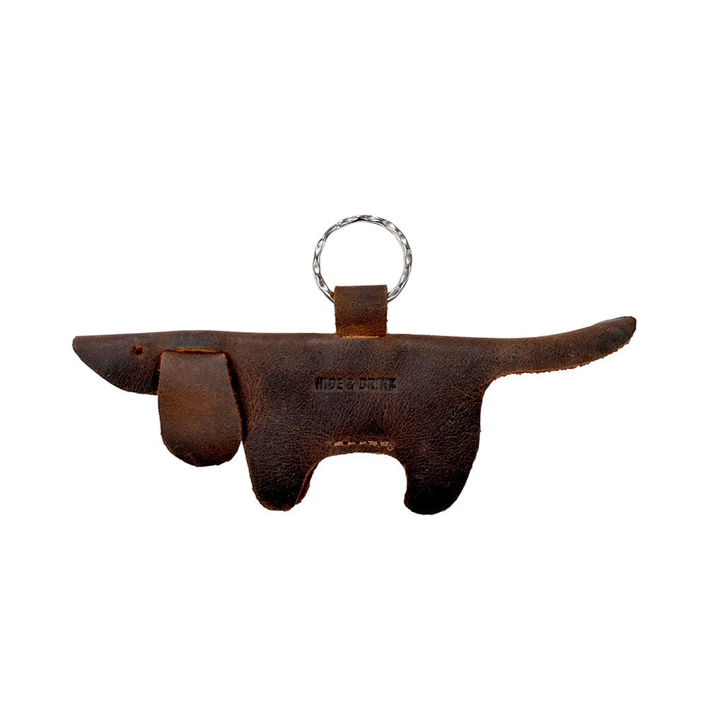 Dachshund Keychain - Stockyard X 'The Leather Store'
