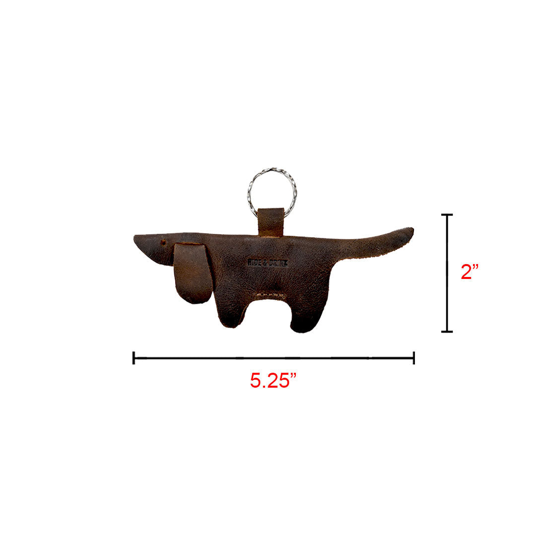 Dachshund Keychain - Stockyard X 'The Leather Store'