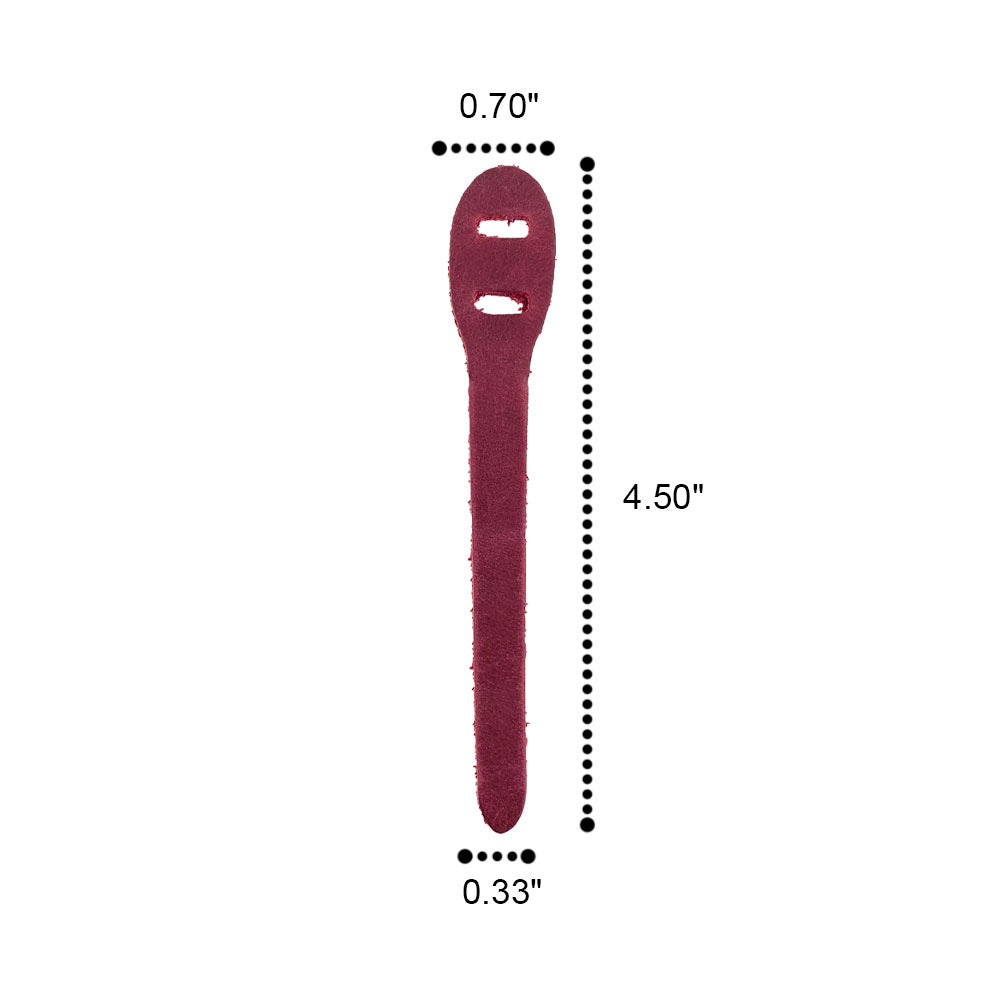 Rustic Zipper Pull Replacement from Hide & Drink, made with premium full grain leather. This item forms part of a 6 pack, ideal for enhancing backpacks, jackets, wallets, luggage, and bags. Each artisan piece is fire branded, reflecting craftsmanship from La Antigua Guatemala & Oaxaca Mexico.