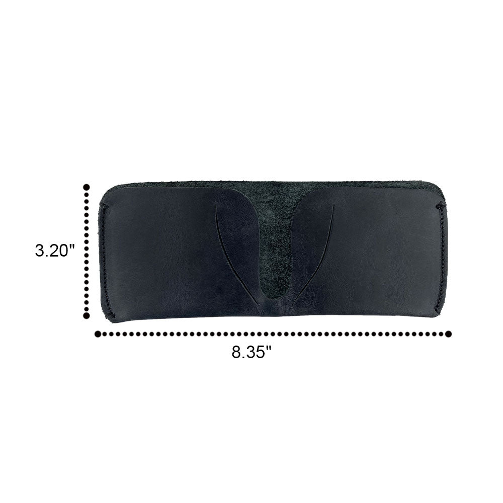 Front view of the Hide & Drink Minimal Wallet with a rustic finish in light brown, showcasing its Full Grain Leather nature. This Classic Slimfold Wallet serves as an effective Card Organizer Holder and Travel Accessory, crafted through Small Batch Production techniques by artisans in La Antigua Guatemala & Oaxaca Mexico.