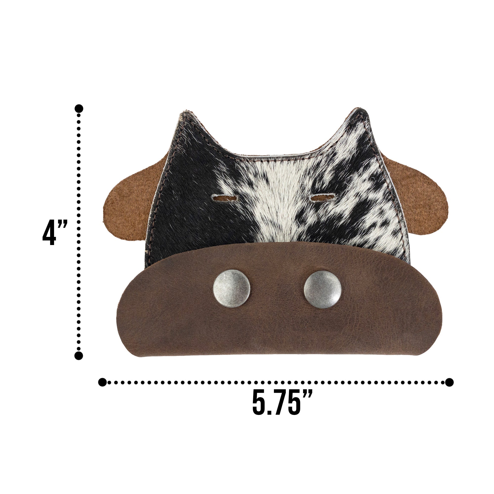 Cow Shape Wallet - Stockyard X 'The Leather Store'