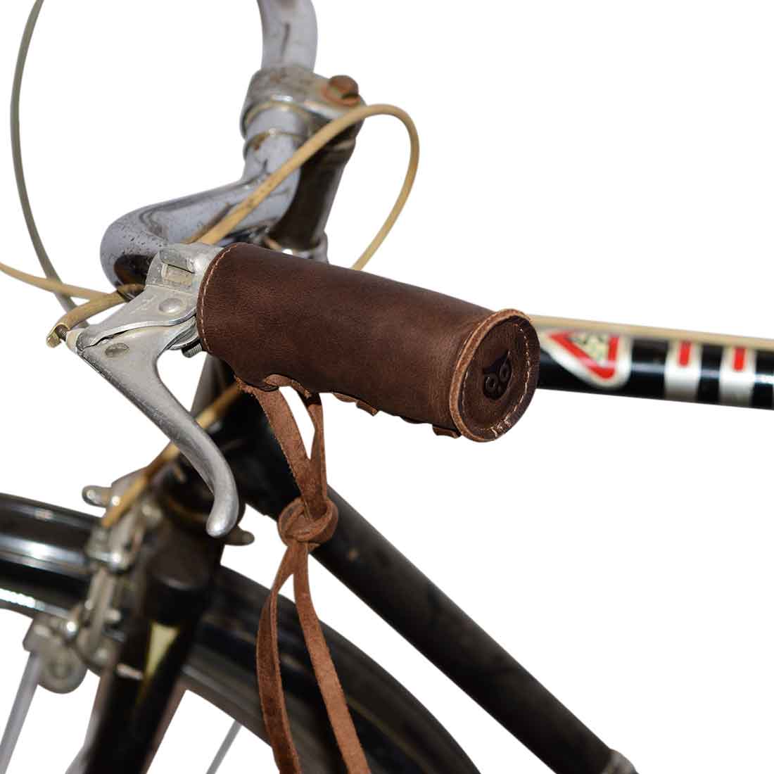 Bike Handlebar Grips (2 pack) - Stockyard X 'The Leather Store'